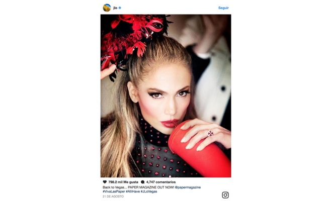 El maquillaje que más pega para Leo como Jennifer Lopez