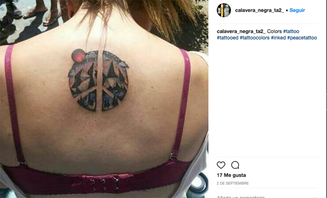 tatuaje símbolo paz tatuarse el símbolo de la paz