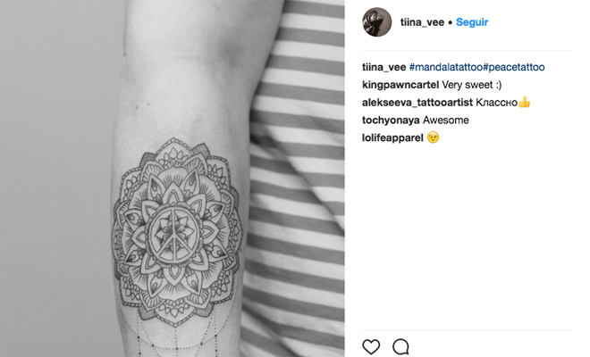 Tatuaje con el símbolo de la paz 2 Tatuaje con el símbolo de la paz 2