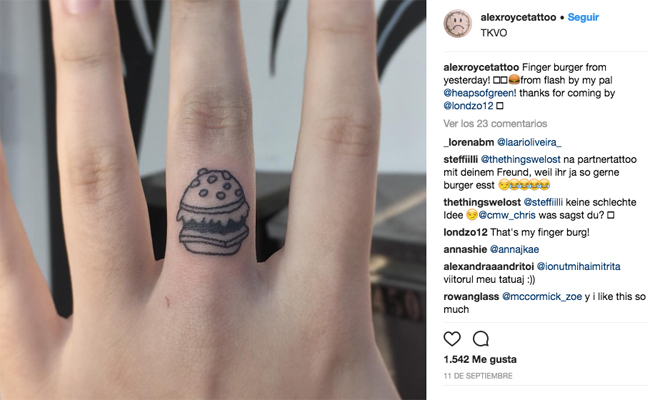 Cómo tatuarte tu comida favorita