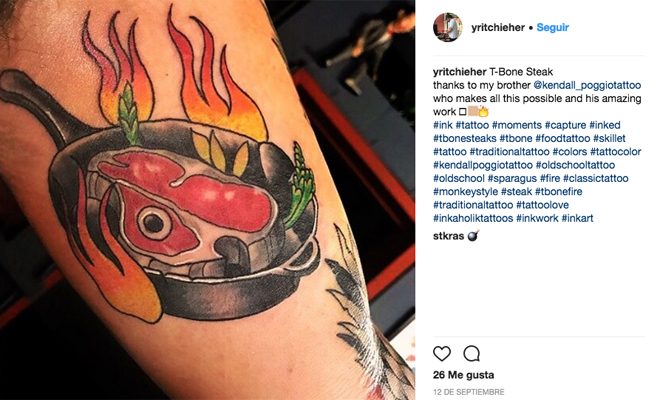 Cómo tatuarte tu comida favorita rica