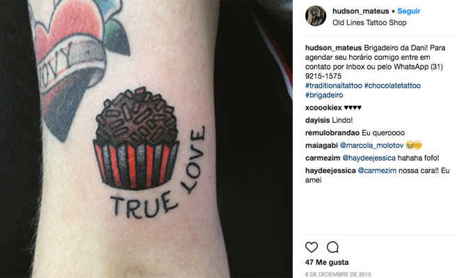 Cómo tatuarte tu comida favorita dulce