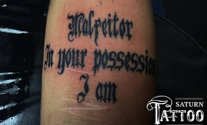 Las mejores tipografías para hacerse un tatuaje Las mejores tipografías para hacerse un tatuaje