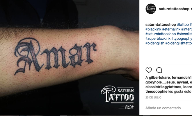 mejores tipografías tatuaje mejores tipografías tatuaje