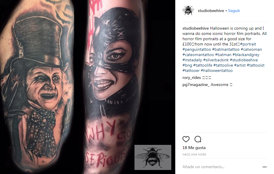 218170-halloween tatuaje batman para halloween