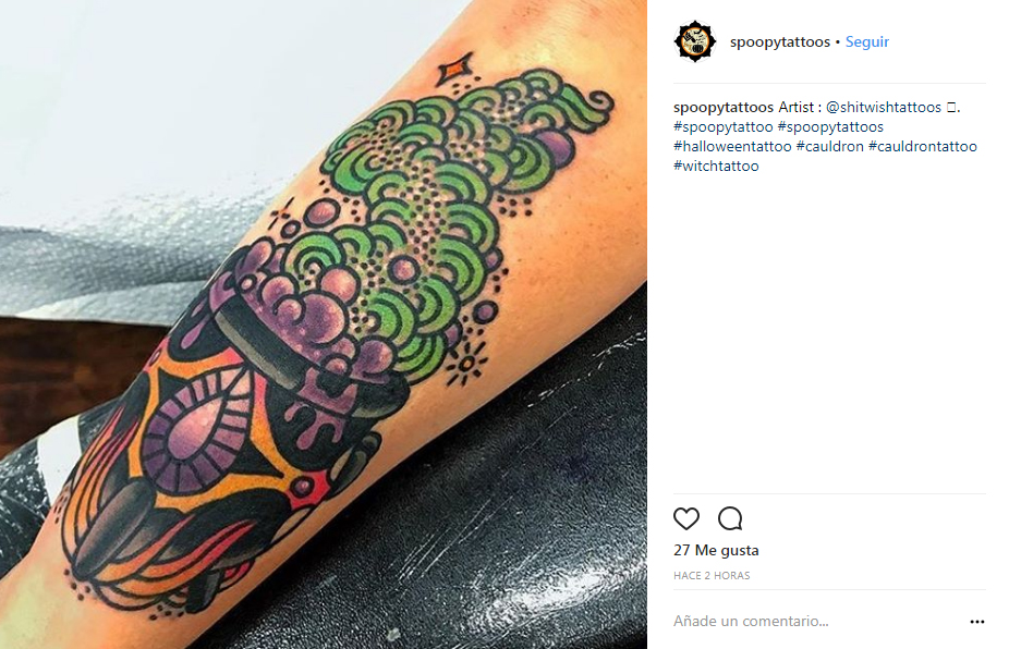 218170-halloween tatuaje de caldero para halloween