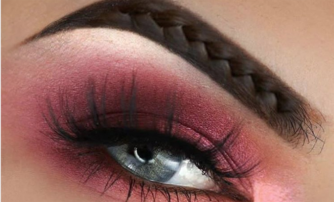 cejas trenzadas, tendencia en instagram