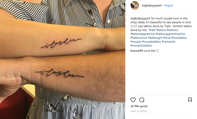tatuajes para San Valentín