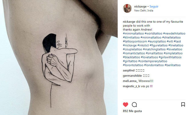 tatuajes para San Valentín