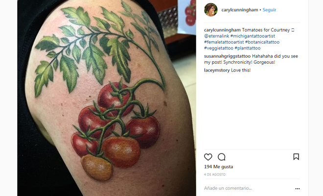 10 tatuajes con los que querrás ser vegetariano