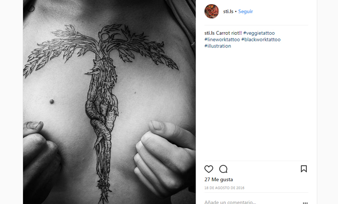 10 tatuajes con los que querrás ser vegetariano