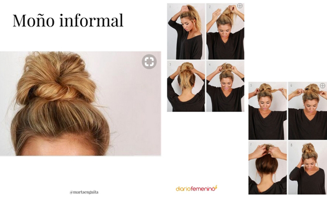 peinados de navidad con moño peinados de navidad con moño