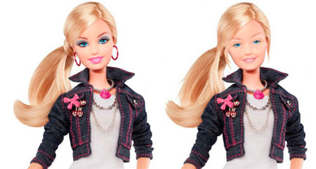 Con y sin maquillaje hay un cambio radical. Con y sin maquillaje hay un cambio radical.