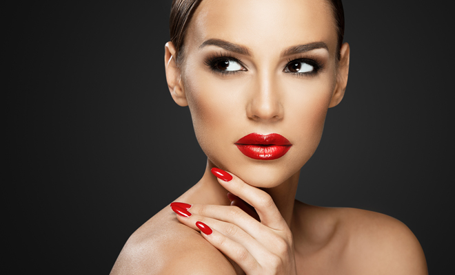 labios maquillaje para tu graduación con labios