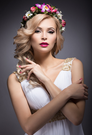 Las uñas de porcelana para una boda
