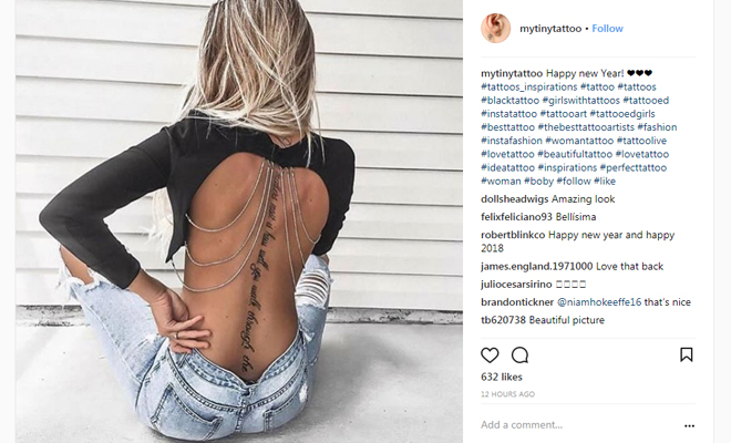 los mejores tatuajes para subir la autoestima