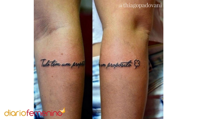 Las frases para tatuarse que mejor le van a un hombre