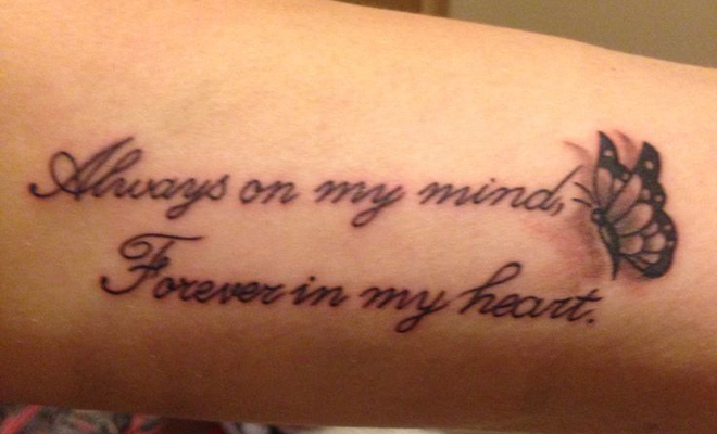 Frases de amor para tatuarse en inglés