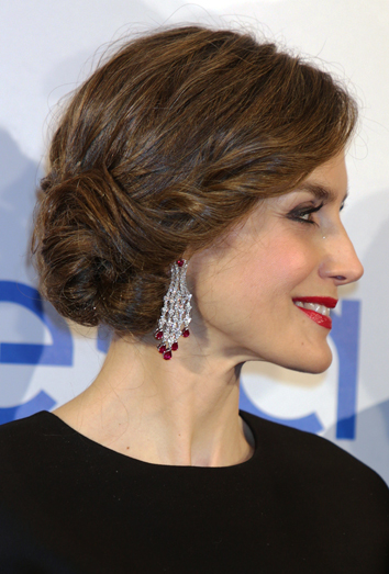 El original peinado de Letizia