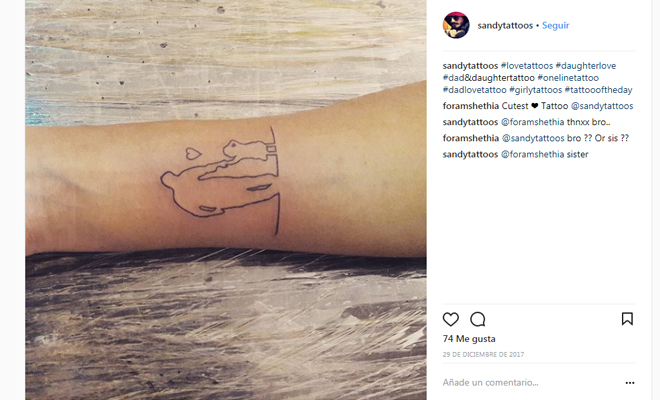 Tatuajes de una línea
