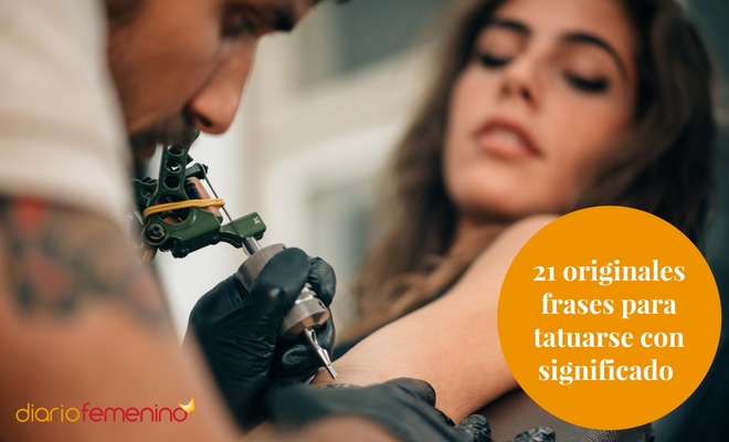 Las 21 originales frases para tatuarse con significado