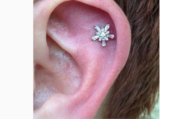 Nuevos piercings en las orejas: así se llevan