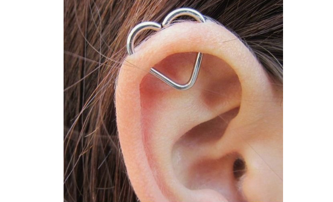 piercings en las orejas
