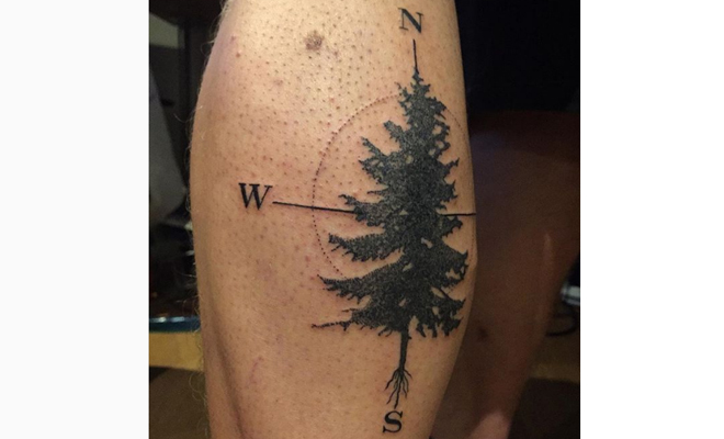 tatuajes de puntos cardinales