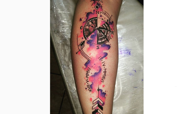 tatuajes de puntos cardinales