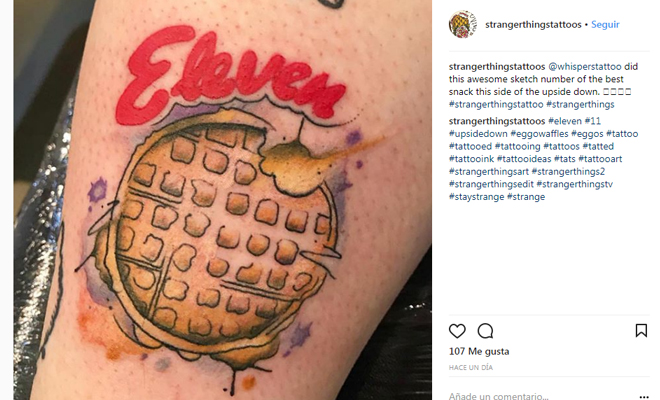 Tatuajes que solo un fan de Stranger Things entenderá