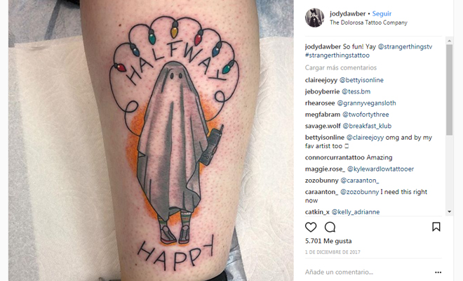 Tatuajes que solo un fan de Stranger Things entenderá