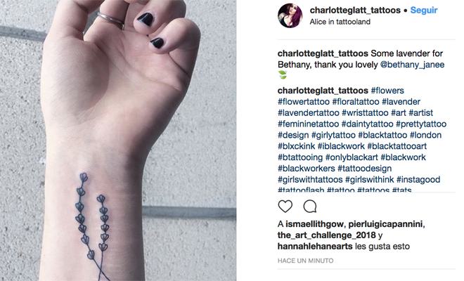 Este tatuaje de flores le encantará a tu madre Este tatuaje de flores le encantará a tu madre