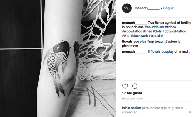 Por qué no te tatúas unos peces como estos