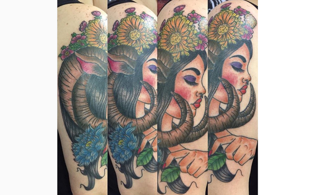 Un tatuaje para cada signo del zodiaco: tatuaje de capricornio