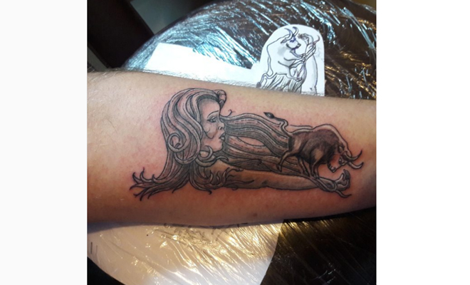 Un tatuaje para cada signo del zodiaco: tatuaje de tauro
