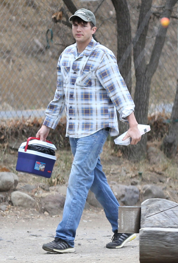 Ashton Kutcher sabe cómo conservar los alimentos