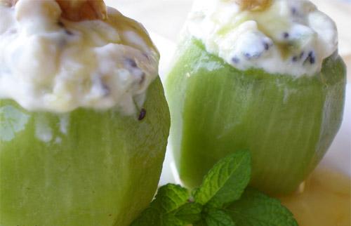 kiwi relleno recetas con kiwi