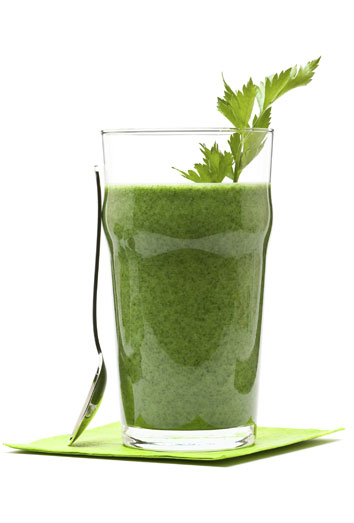 Zumos detox de espinacas