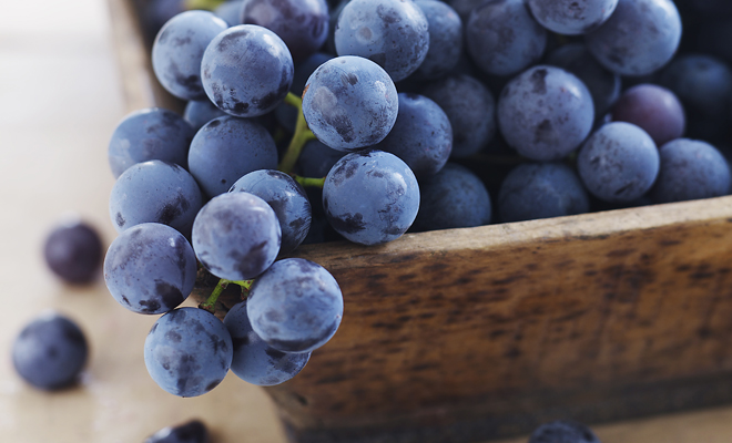 qué comer en otoño uvas