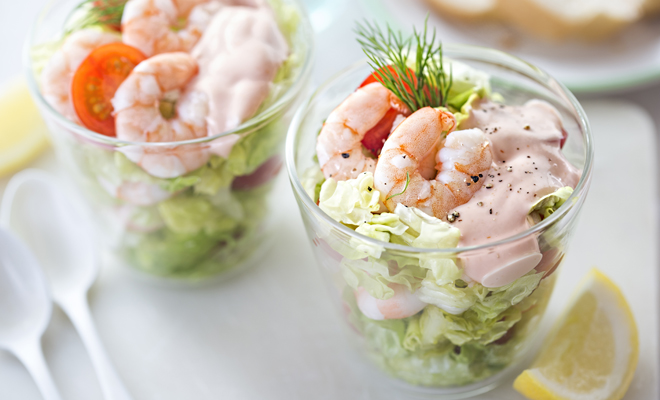 Recetas de entrantes y aperitivos para Navidad: ensalada rusa