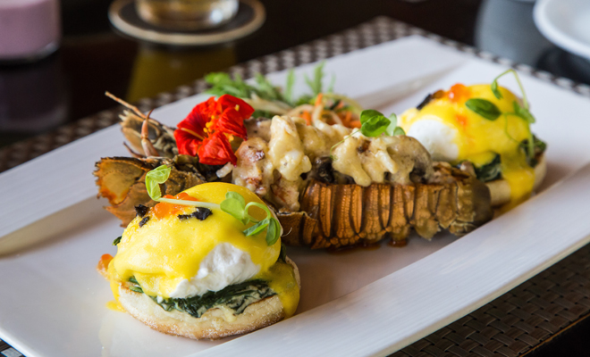 Recetas de primeros platos para Navidad: bogavante relleno