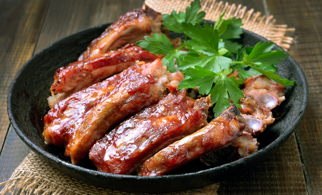 Recetas de platos principales para Navidad: costillas Recetas de platos principales para Navidad: costillas