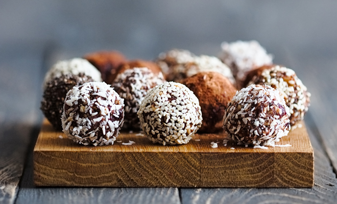 Recetas de postres para Navidad: trufas de chocolate