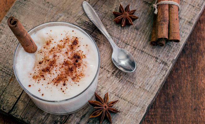 Recetas de postres para Navidad: arroz con leche