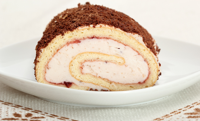 Recetas de postres para Navidad: bizcocho de chocolate y yogur