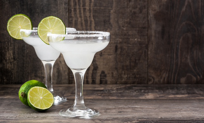 Recetas de postres para Navidad: cóctel Margarita