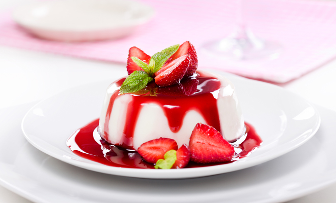 Recetas de postres para Navidad: panacota