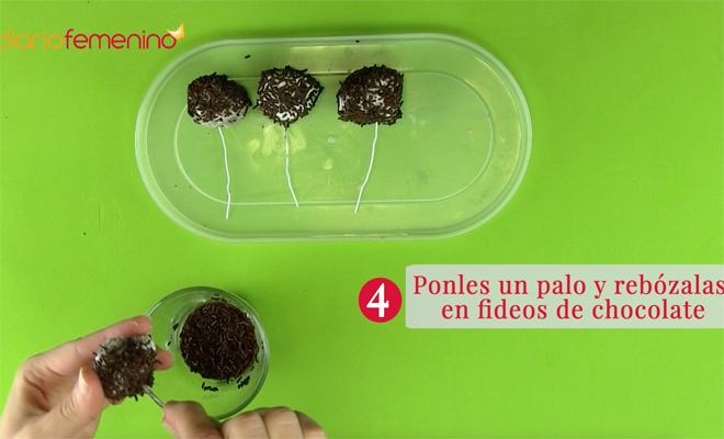 Recetas de postres fáciles: trufas de chocolate paso 4 Recetas de postres fáciles: trufas de chocolate paso 4