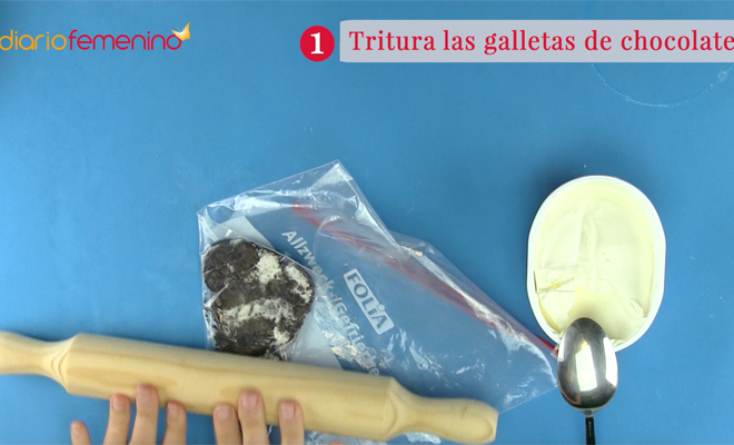 Recetas de postres fáciles: trufas de chocolate paso 1 Recetas de postres fáciles: trufas de chocolate paso 1