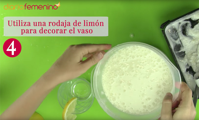 Recetas de postres fáciles: sorbete de limón y cava. Paso 4 Recetas de postres fáciles: sorbete de limón y cava. Paso 4